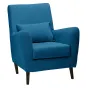 Элегантное и комфортное кресло Либерти в стильном синем оттенке Mazerati Blue