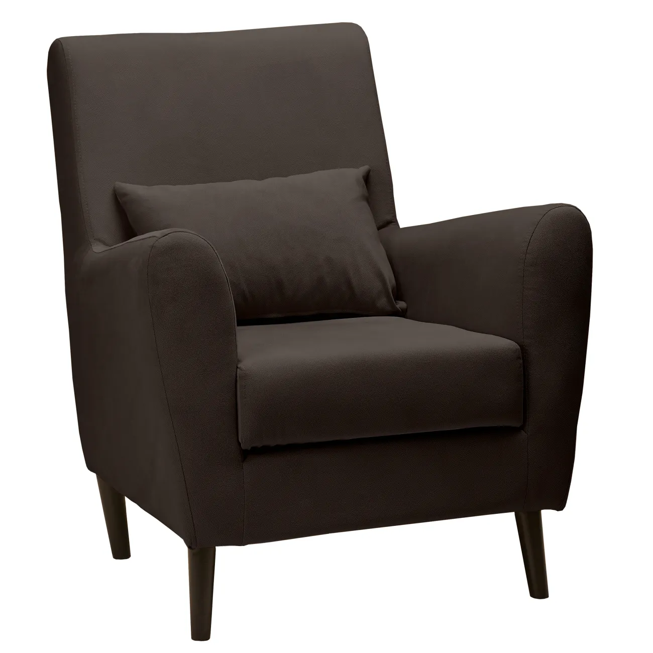 Роскошное кресло Либерти в темно-коричневом оттенке Mazerati Brown - идеальное сочетание стиля и комфорта