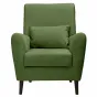 Уютное и стильное кресло Либерти в зеленом цвете Mazerati Green для вашего комфорта