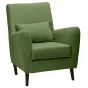 Уютное и стильное кресло Либерти в зеленом цвете Mazerati Green для вашего комфорта