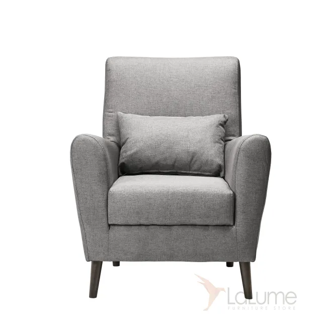 Уютное кресло Либерти серого цвета - идеальное место для вашего отдыха Уютное кресло Либерти серого цвета - идеальное место для вашего отдыха