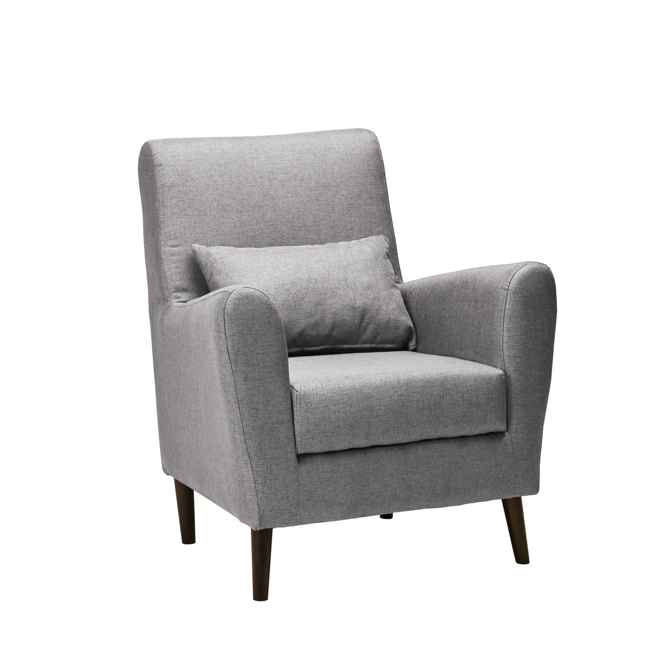 Уютное кресло Либерти серого цвета - идеальное место для вашего отдыха Уютное кресло Либерти серого цвета - идеальное место для вашего отдыха