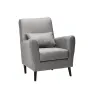 Уютное кресло Либерти серого цвета - идеальное место для вашего отдыха
