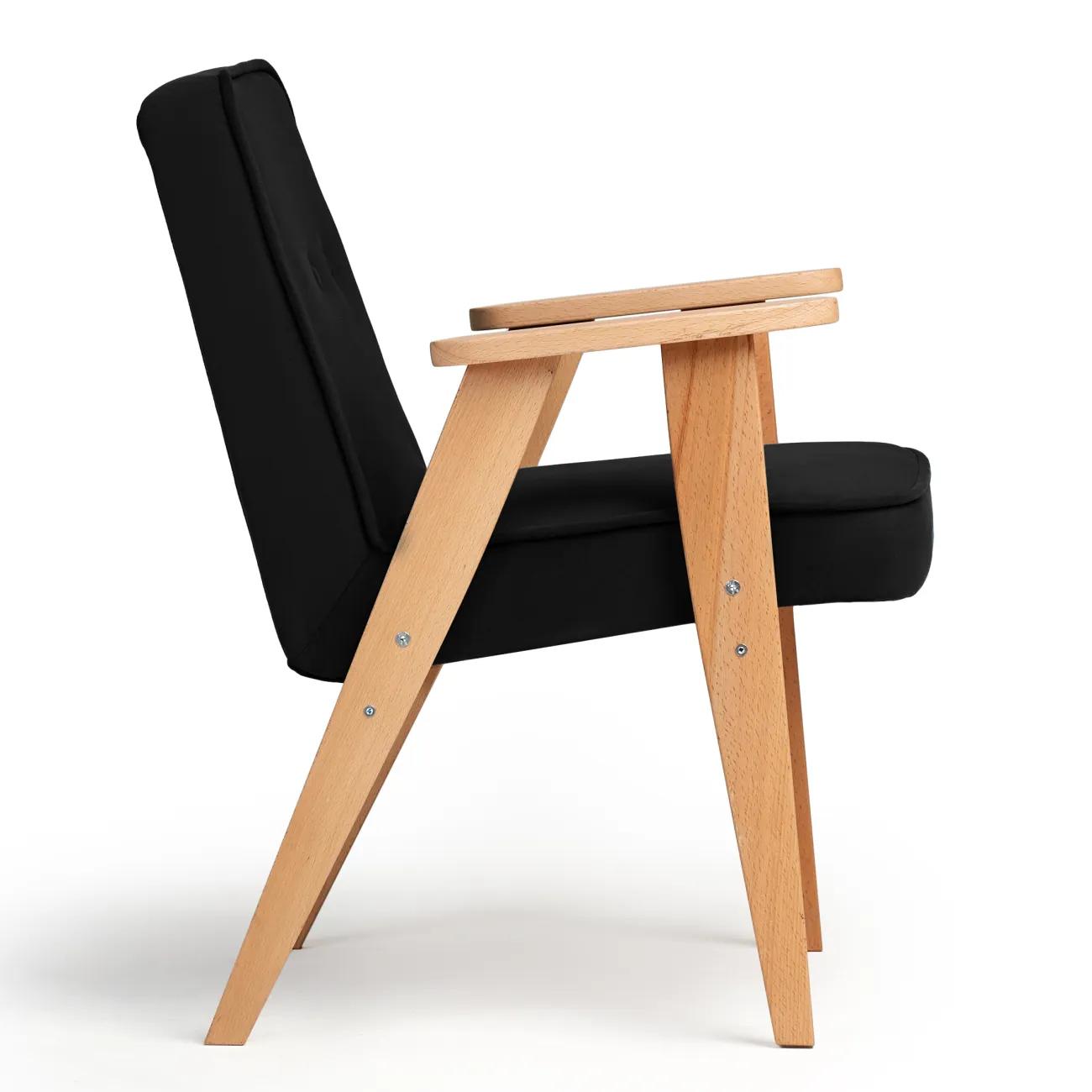 Удобство и стиль в одном: кресло Несс черного цвета Zara Black 37