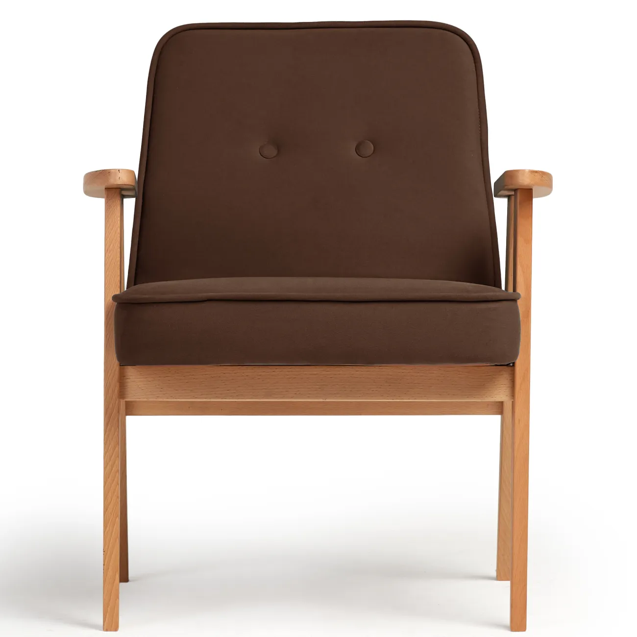 Уютное и стильное кресло Несс в коричневом цвете от Zara Brown 20