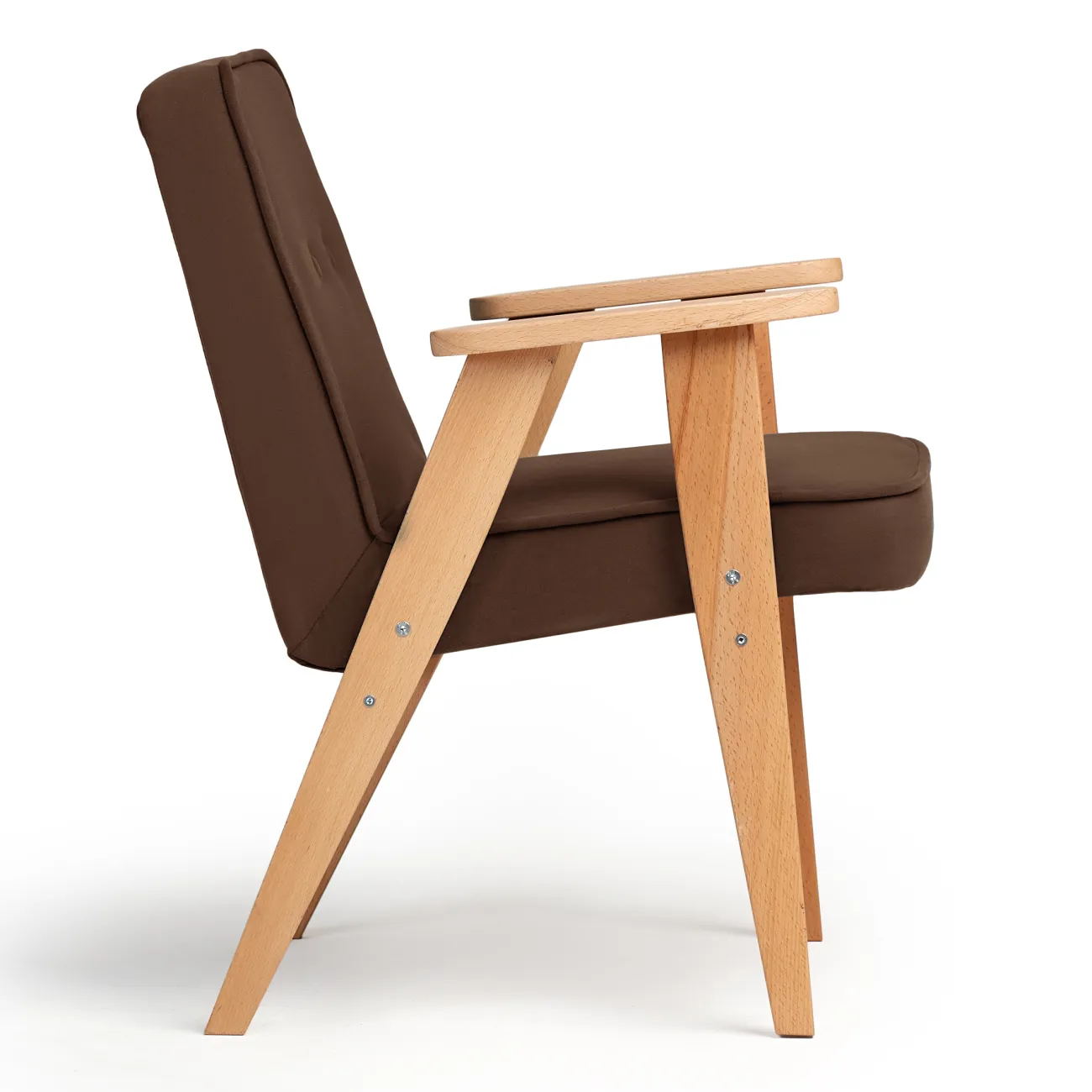 Уютное и стильное кресло Несс в коричневом цвете от Zara Brown 20