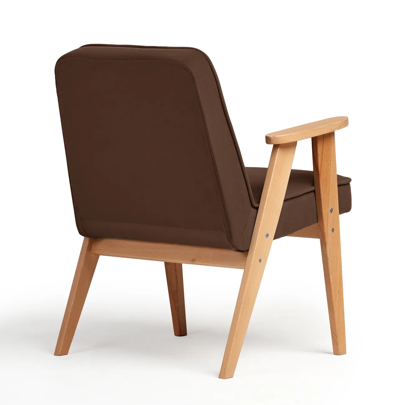 Уютное и стильное кресло Несс в коричневом цвете от Zara Brown 20