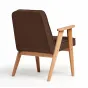 Уютное и стильное кресло Несс в коричневом цвете от Zara Brown 20