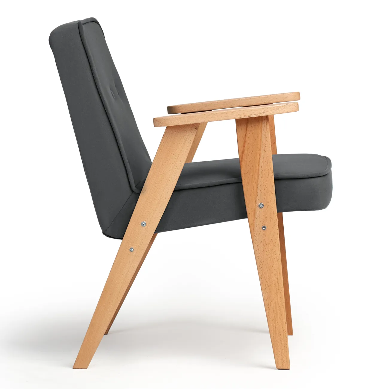 Уютное и стильное кресло Несс серого цвета - идеальное дополнение к вашему интерьеру!