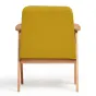 Уютное и стильное кресло Несс желтого цвета Zara Yellow 44 для вашего современного интерьера