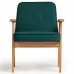 Кресло Несс темно-зеленый Zara Izvmrud