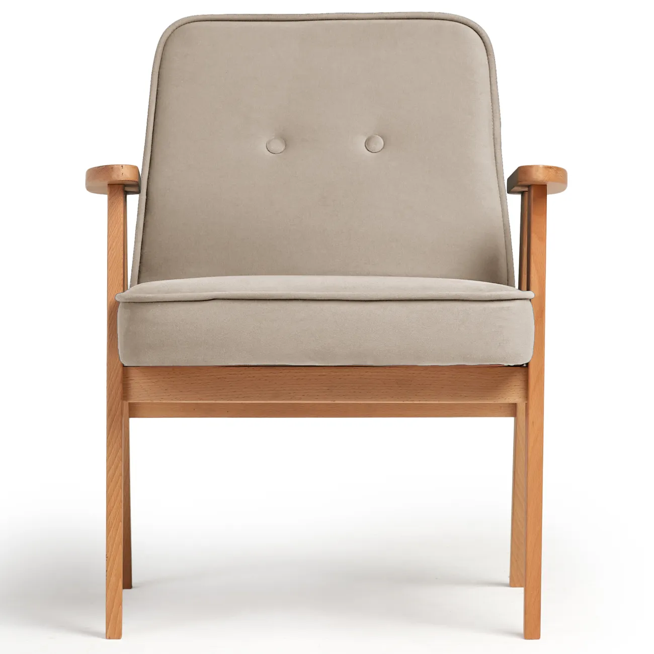 Уютное и стильное кресло Несс в светло-бежевом цвете для вашего комфорта