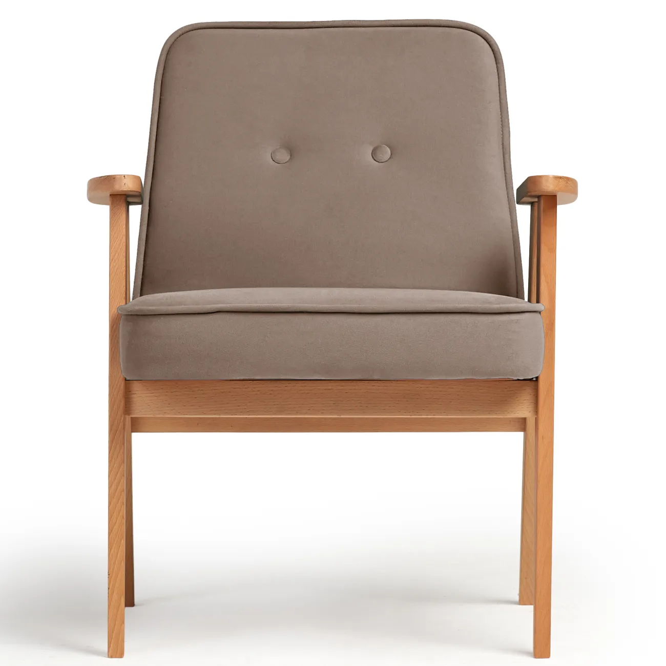 Уютное и стильное кресло Несс в светло-коричневом цвете для вашего дома