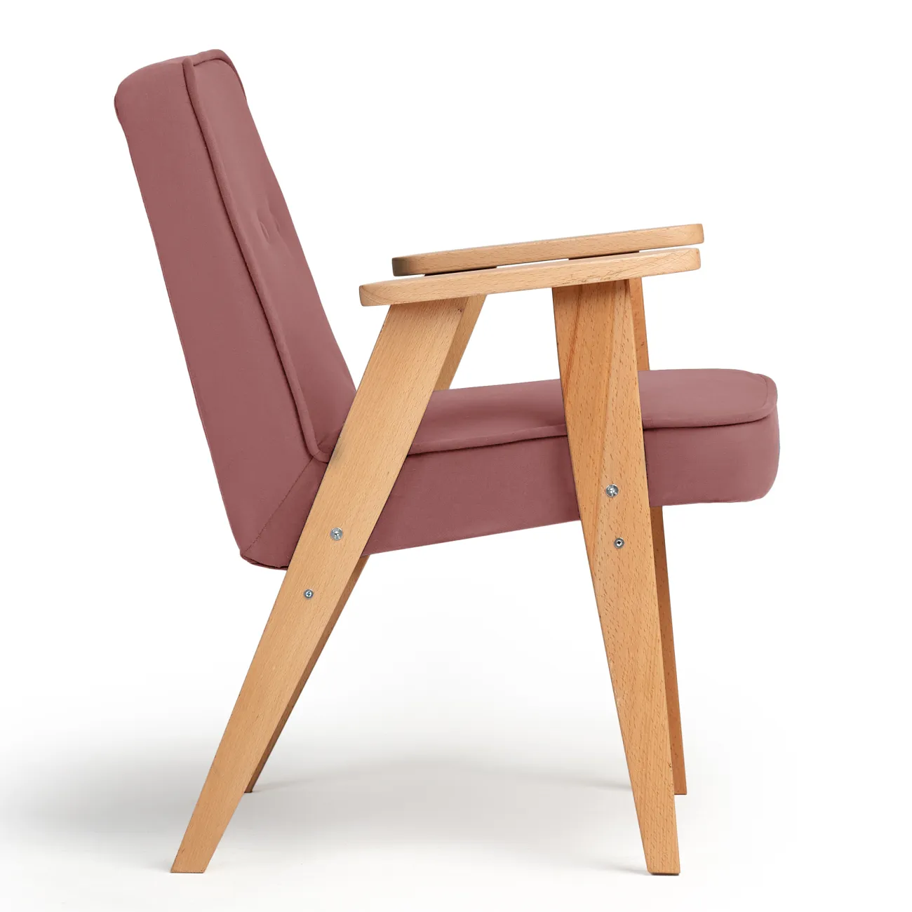 Уютное кресло Несс в нежном светло-розовом оттенке - идеальное дополнение к вашему интерьеру!