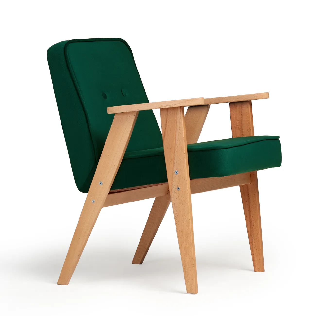 Уютное и стильное кресло Несс в темно-зеленом цвете для вашего комфорта Уютное и стильное кресло Несс в темно-зеленом цвете для вашего комфорта