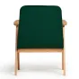 Уютное и стильное кресло Несс в темно-зеленом цвете для вашего комфорта