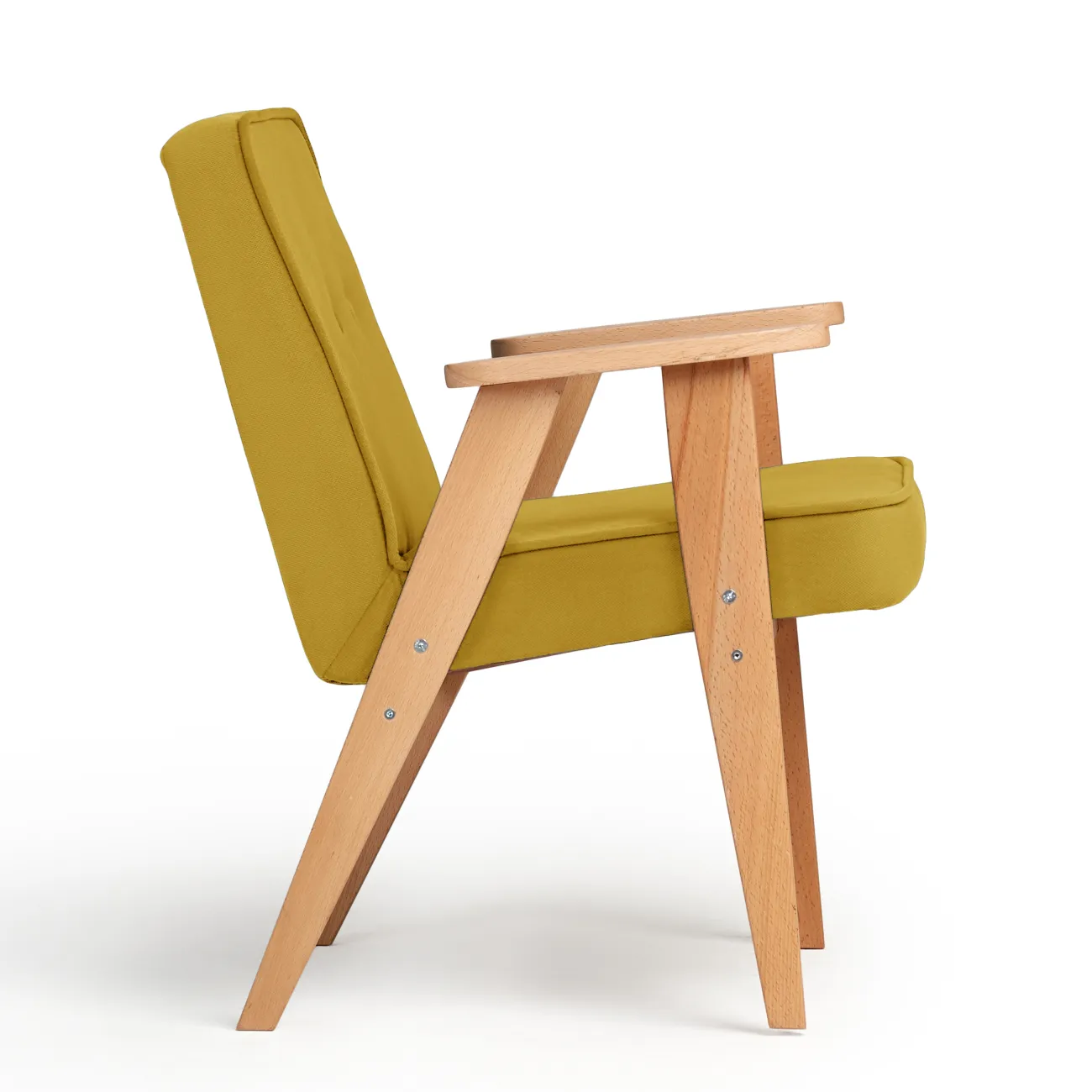 Погрузитесь в комфорт с креслом Несс желтого цвета Max Yellow