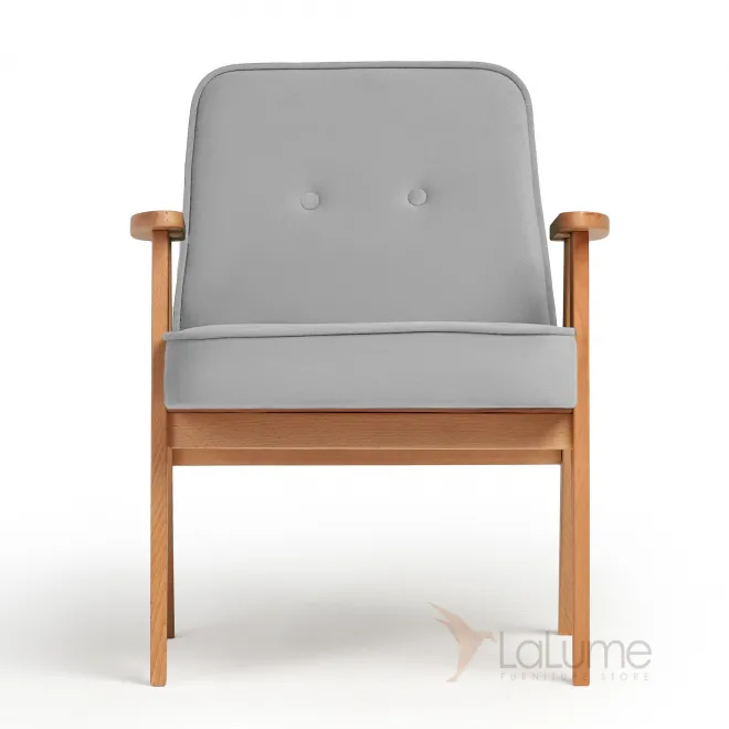Кресло Несс светло-серый Max Light Gray