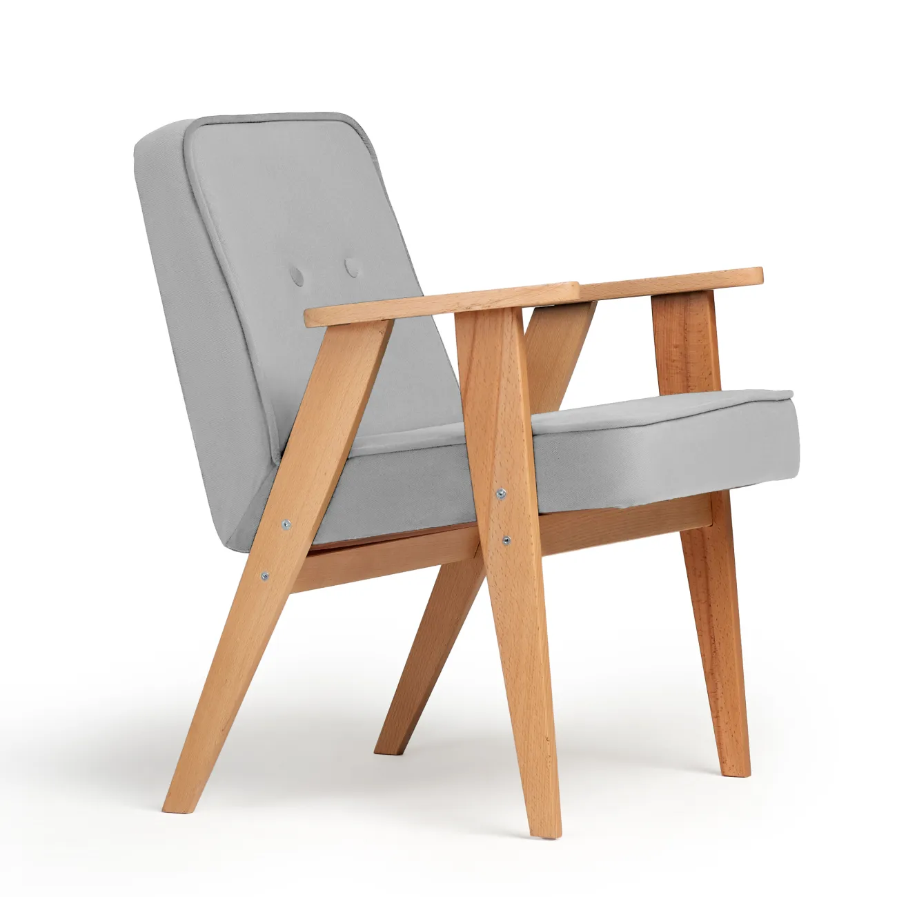 Идеальное комфортное кресло для вашего интерьера - Несс светло-серый Max Light Gray Идеальное комфортное кресло для вашего интерьера - Несс светло-серый Max Light Gray