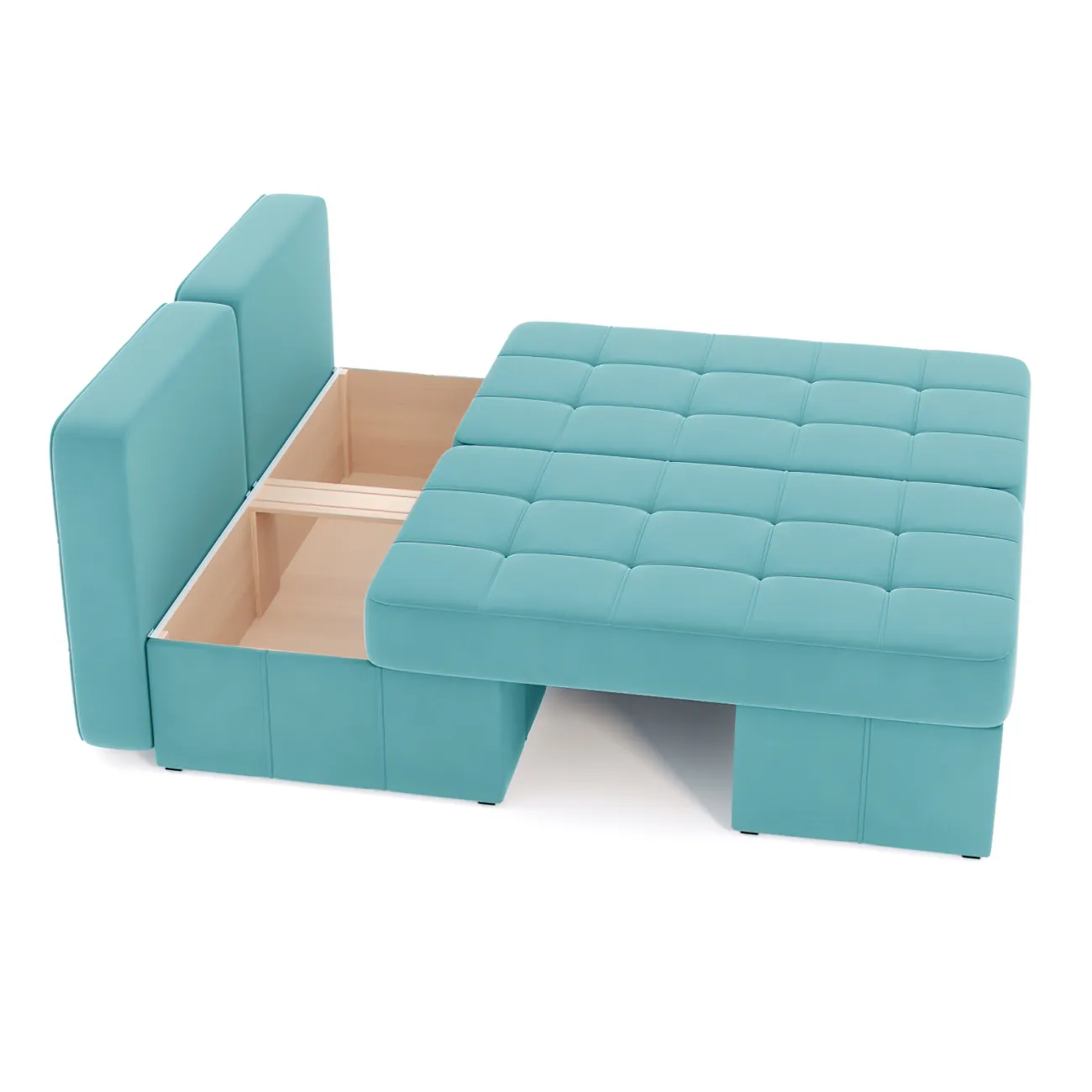 Удобный и стильный раскладной диван Zara azur 48: идеальное решение для вашего интерьера