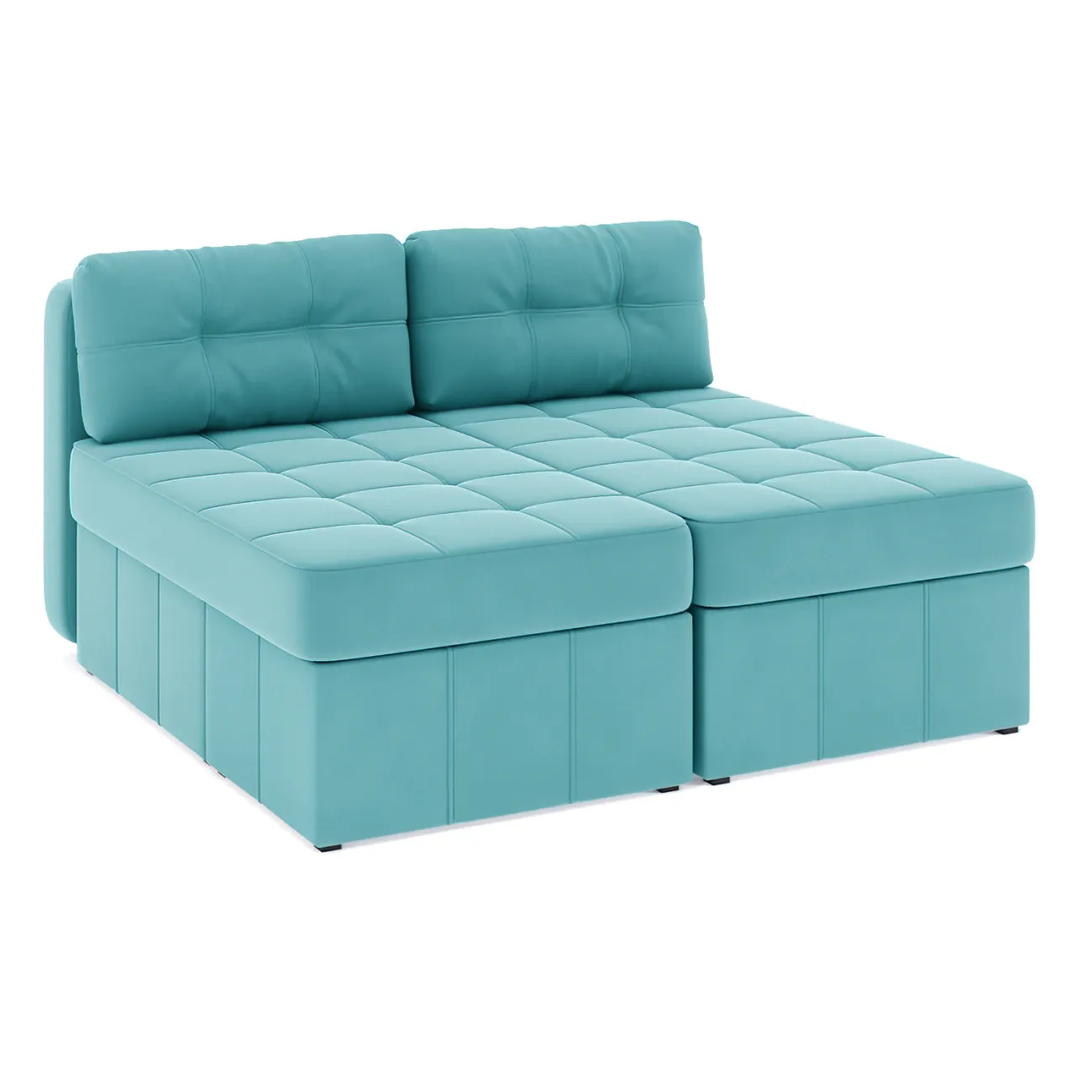 Удобный и стильный раскладной диван Zara azur 48: идеальное решение для вашего интерьера