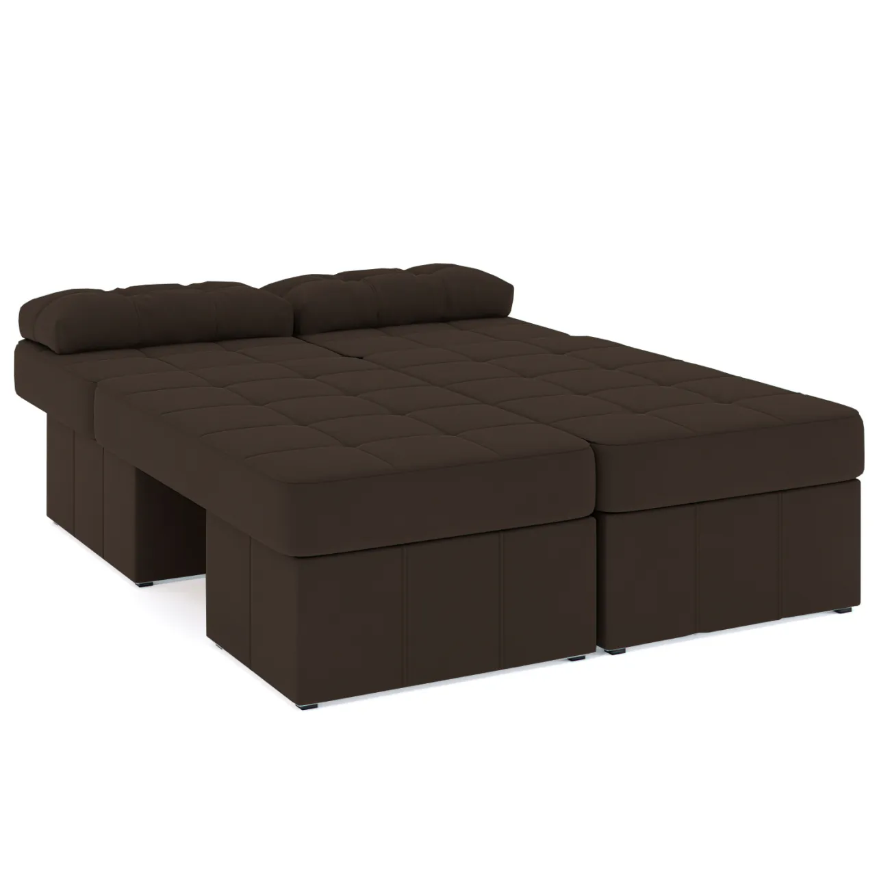 Удобство и стиль в одном: Раскладной диван Оливер Люкс Zara brown 20