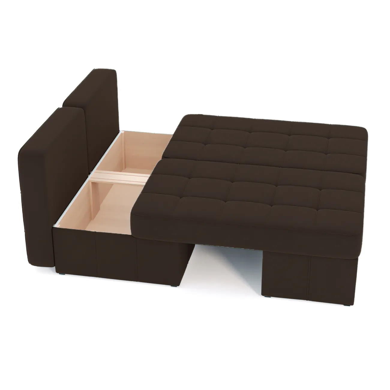 Удобство и стиль в одном: Раскладной диван Оливер Люкс Zara brown 20