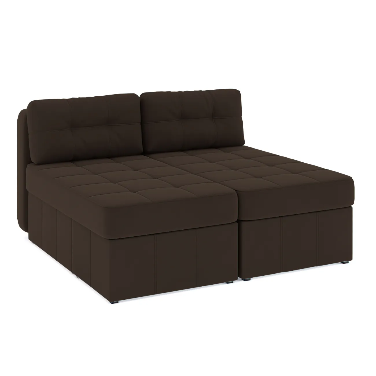 Удобство и стиль в одном: Раскладной диван Оливер Люкс Zara brown 20