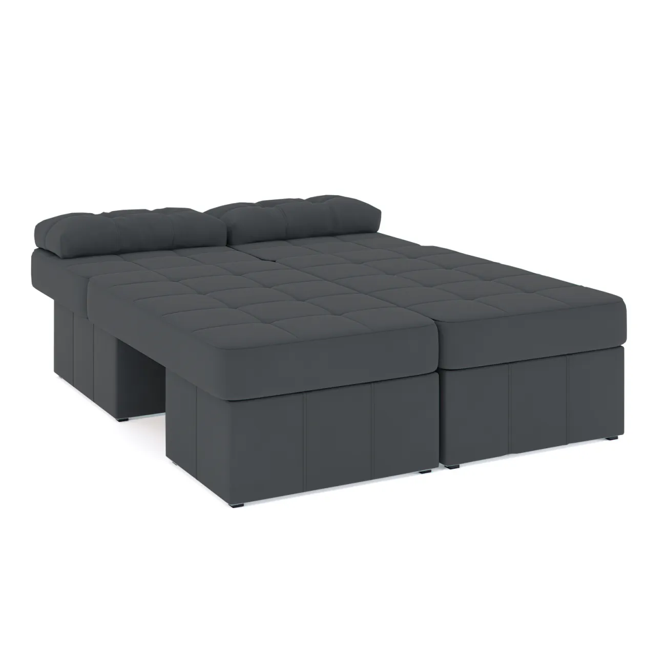 Удобство и стиль в одном: раскладной диван Оливер Люкс Zara gray 18