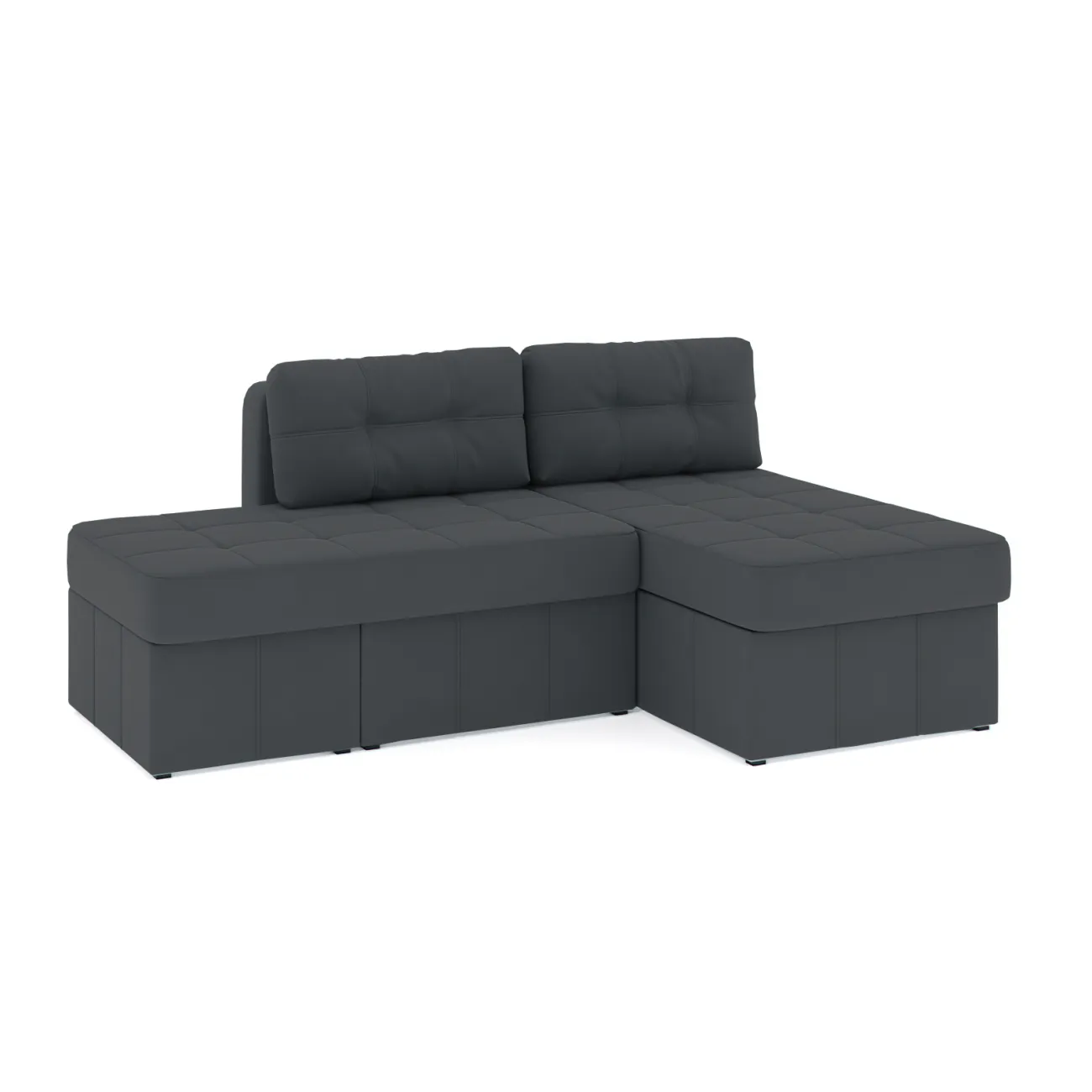 Удобство и стиль в одном: раскладной диван Оливер Люкс Zara gray 18