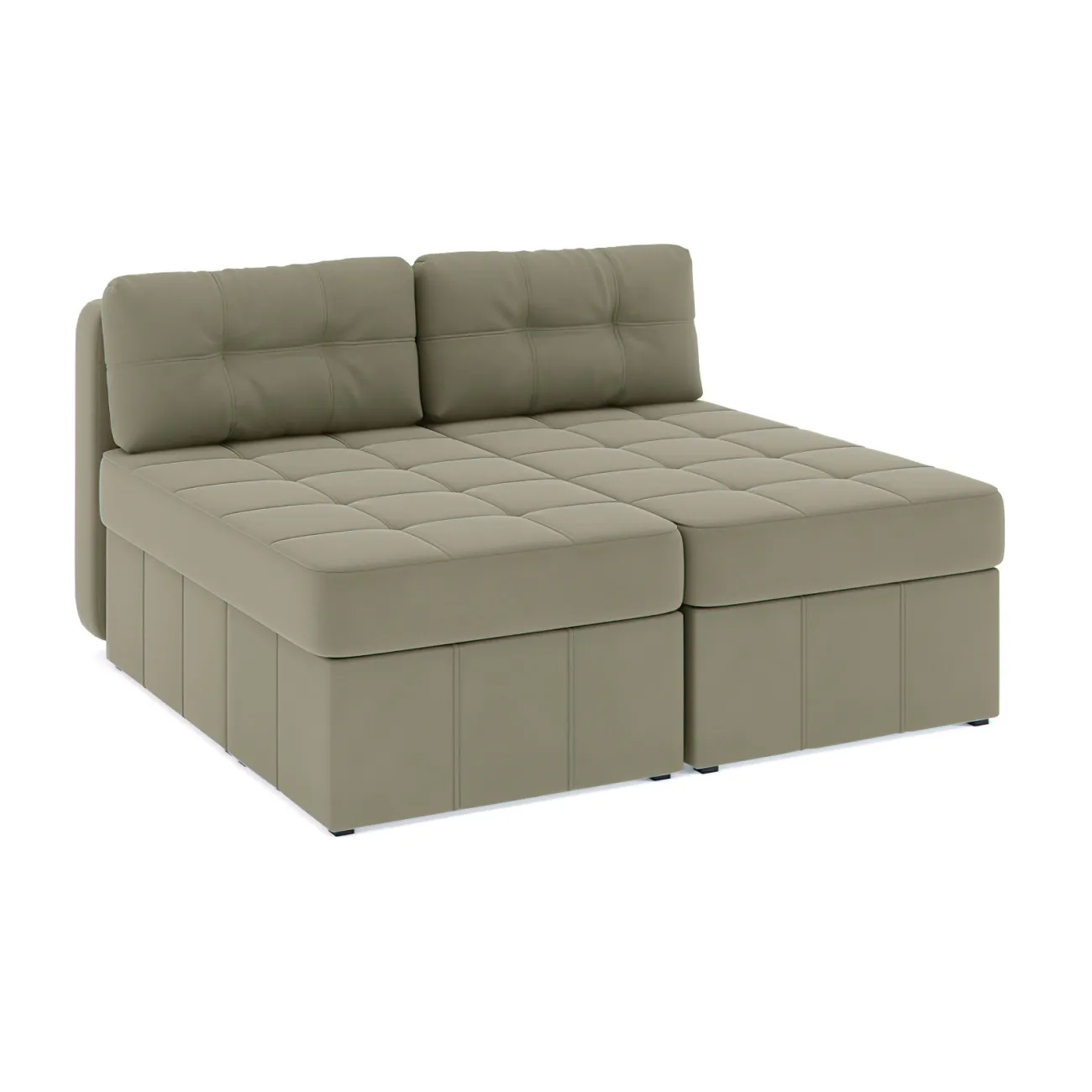 Удобный и стильный: раскладной диван Оливер Люкс Zara light 04