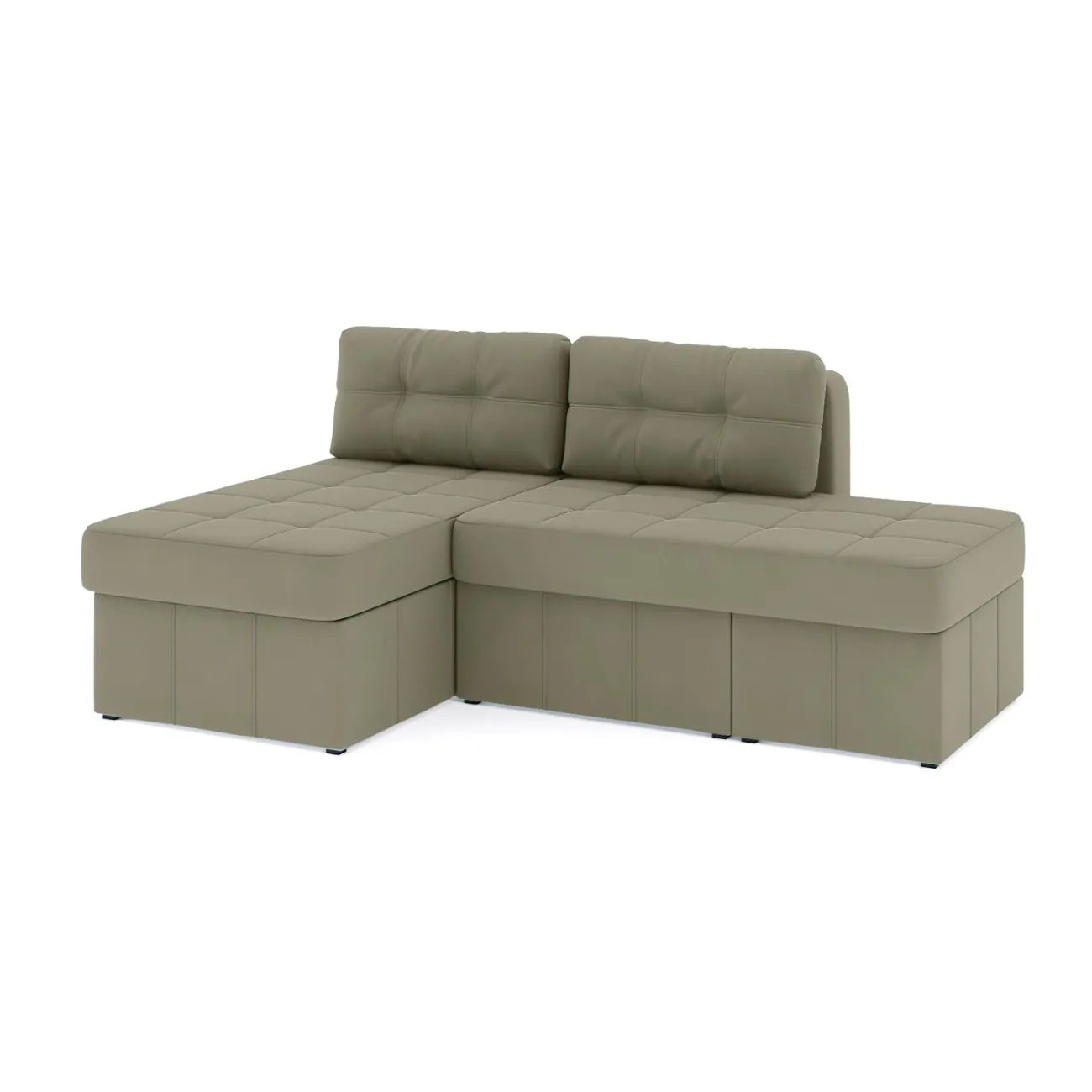 Удобный и стильный: раскладной диван Оливер Люкс Zara light 04