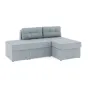 Удобство и стиль в одном: раскладной диван Оливер Люкс Zara light gray 17