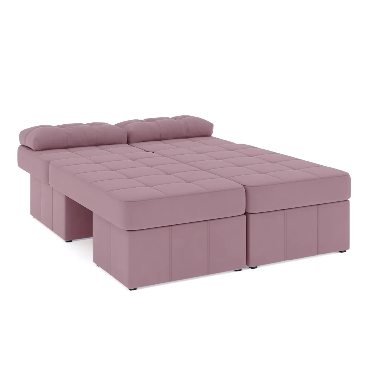 Уютный и стильный: раскладной диван Оливер Люкс в светло-розовом цвете от Zara pastee 36