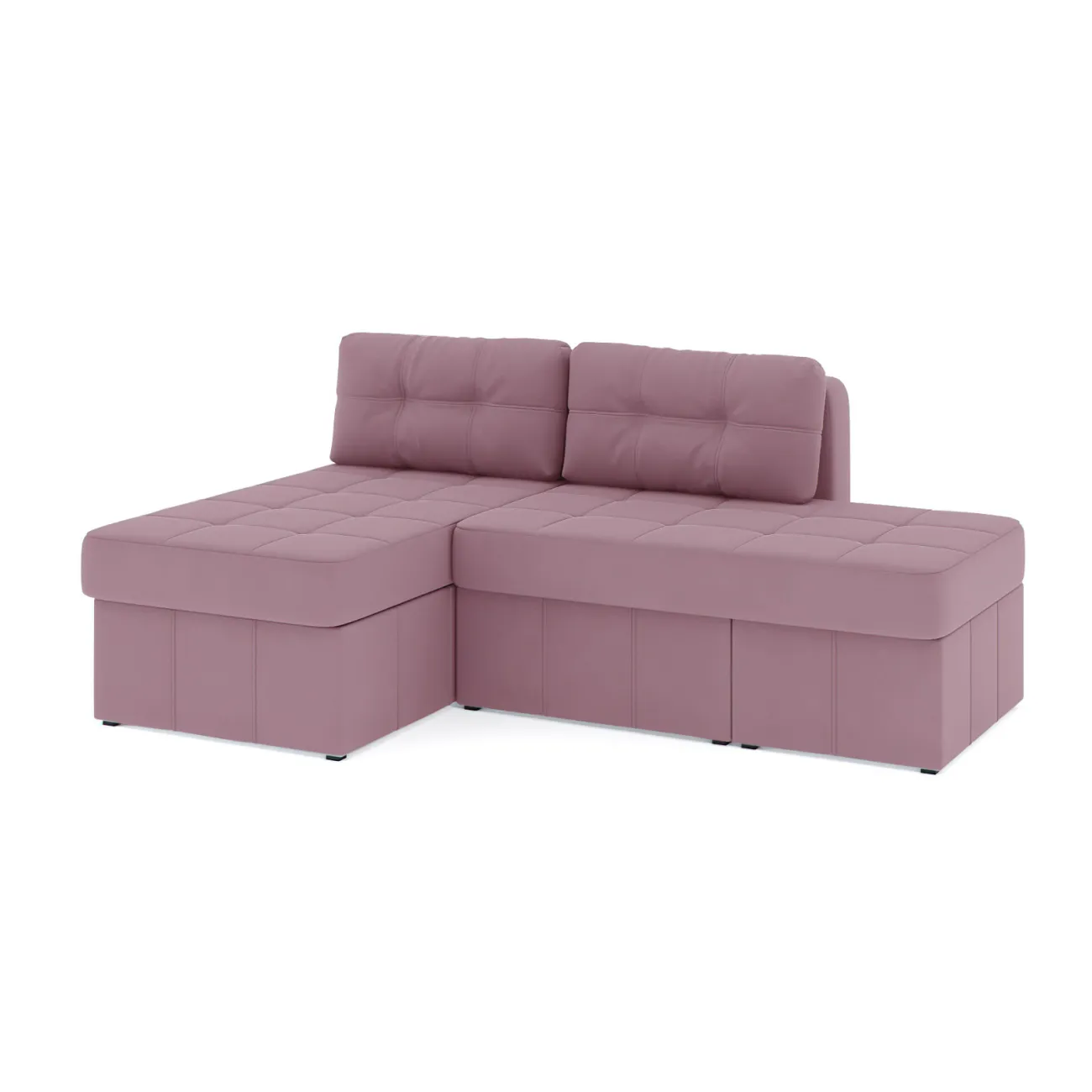 Уютный и стильный: раскладной диван Оливер Люкс в светло-розовом цвете от Zara pastee 36