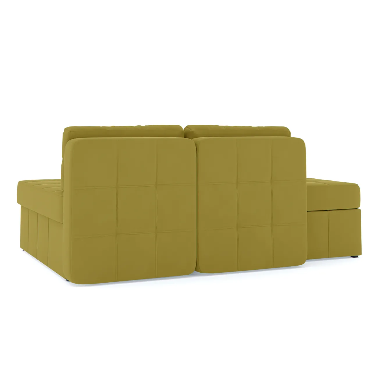 Уютный и стильный: Раскладной диван Оливер Люкс в ярком желтом цвете Zara