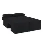 Удобный и стильный: раскладной диван Оливер в черном цвете Zara black 37