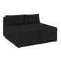 Удобный и стильный: раскладной диван Оливер в черном цвете Zara black 37