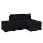 Удобный и стильный: раскладной диван Оливер в черном цвете Zara black 37