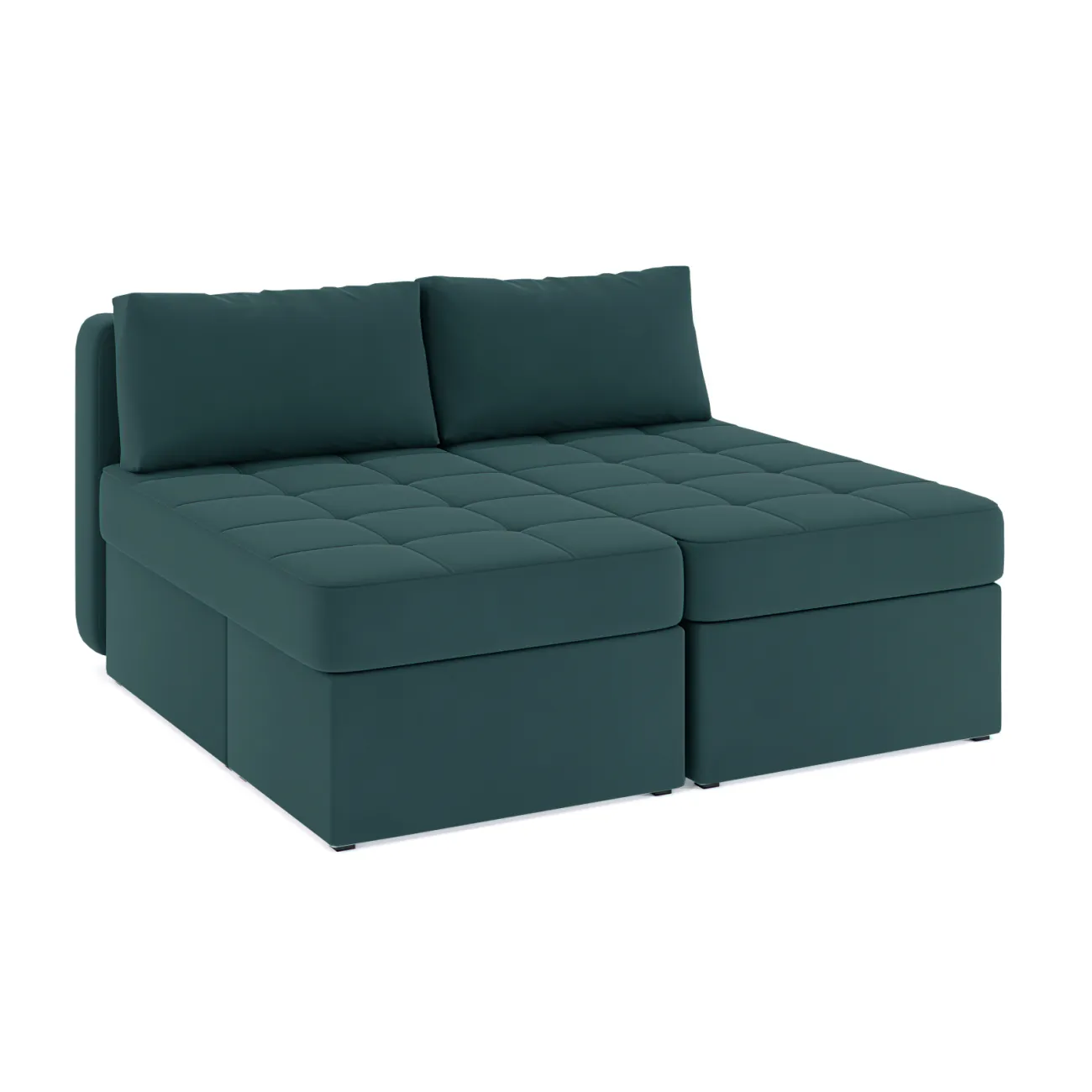 Удобный и стильный: раскладной диван Оливер от Zara в темно-зеленом цвете