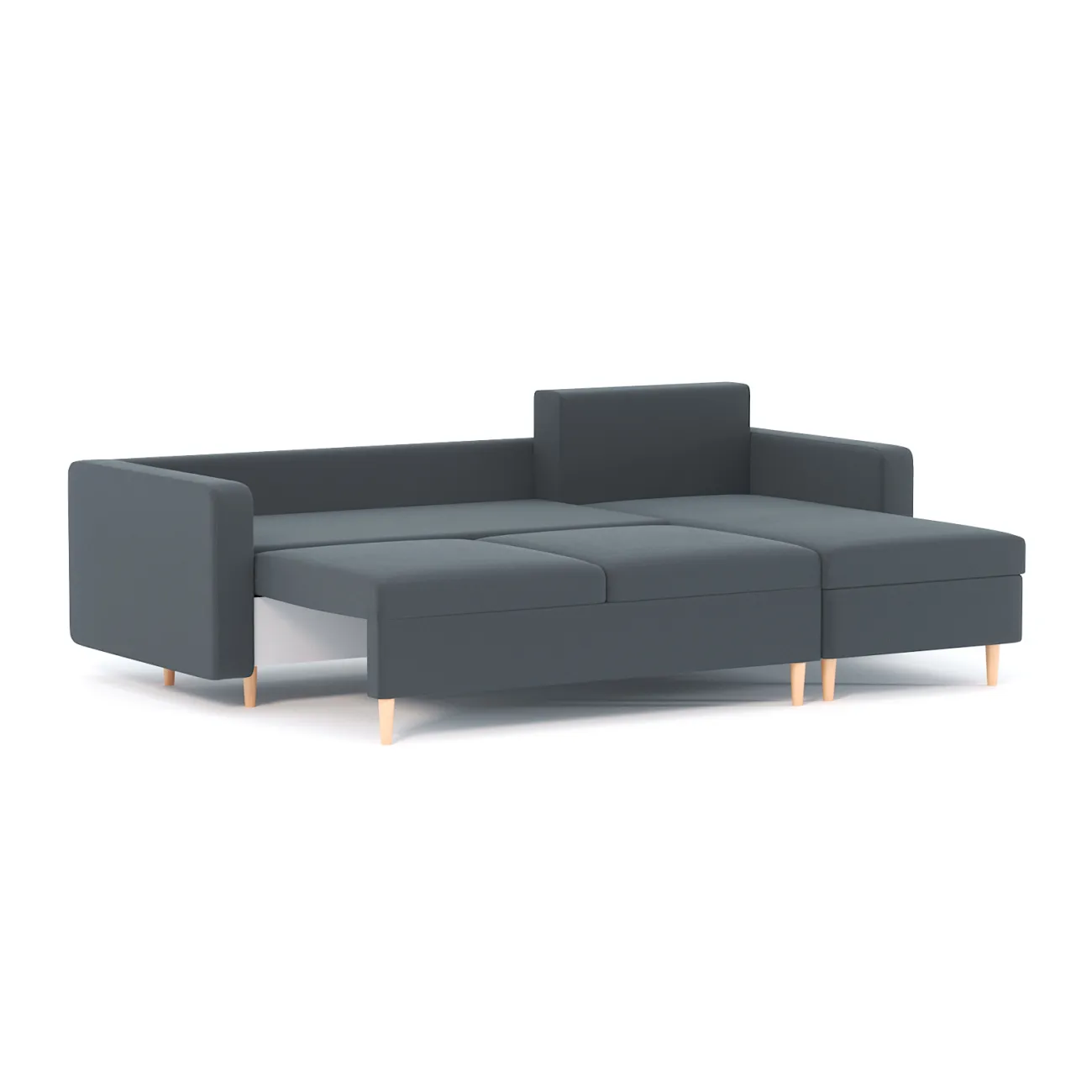 Уютный и стильный угловой диван Палмер в сером цвете - идеальное решение для вашего дома!