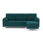 Удобный и стильный угловой диван Палмер в темно-зеленом цвете - идеальное решение для вашего интерьера!