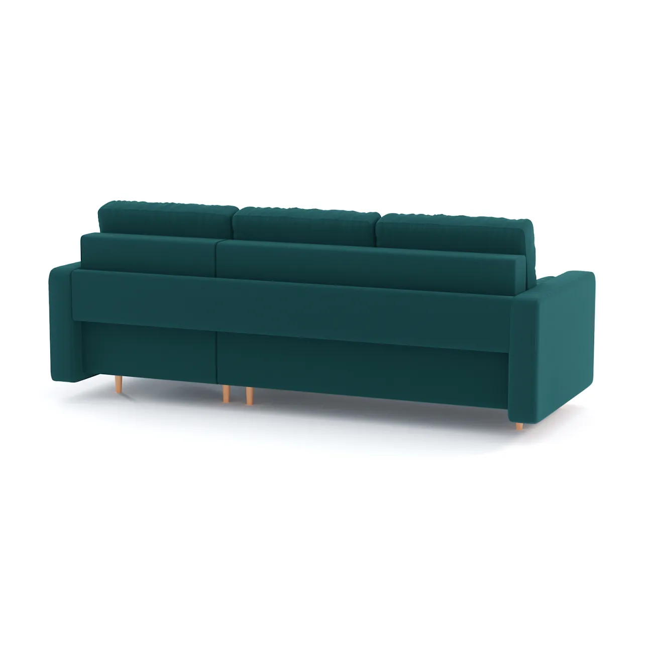 Удобный и стильный угловой диван Палмер в темно-зеленом цвете - идеальное решение для вашего интерьера!