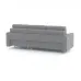 Диван раскладной угловой Палмер, универсальный, 228х150х90 см светло-серый Zara light gray 17