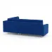 Диван раскладной Палмер, модульный комплект, 235х172х87 см синий Zara gray 18