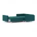 Диван раскладной Палмер, модульный комплект, 235х172х87 см темно-зеленый Zara blue 49