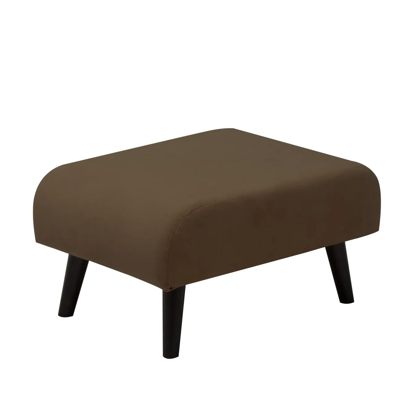 Уютный и стильный пуф Оскар в темно-коричневом цвете от Maserati Brown