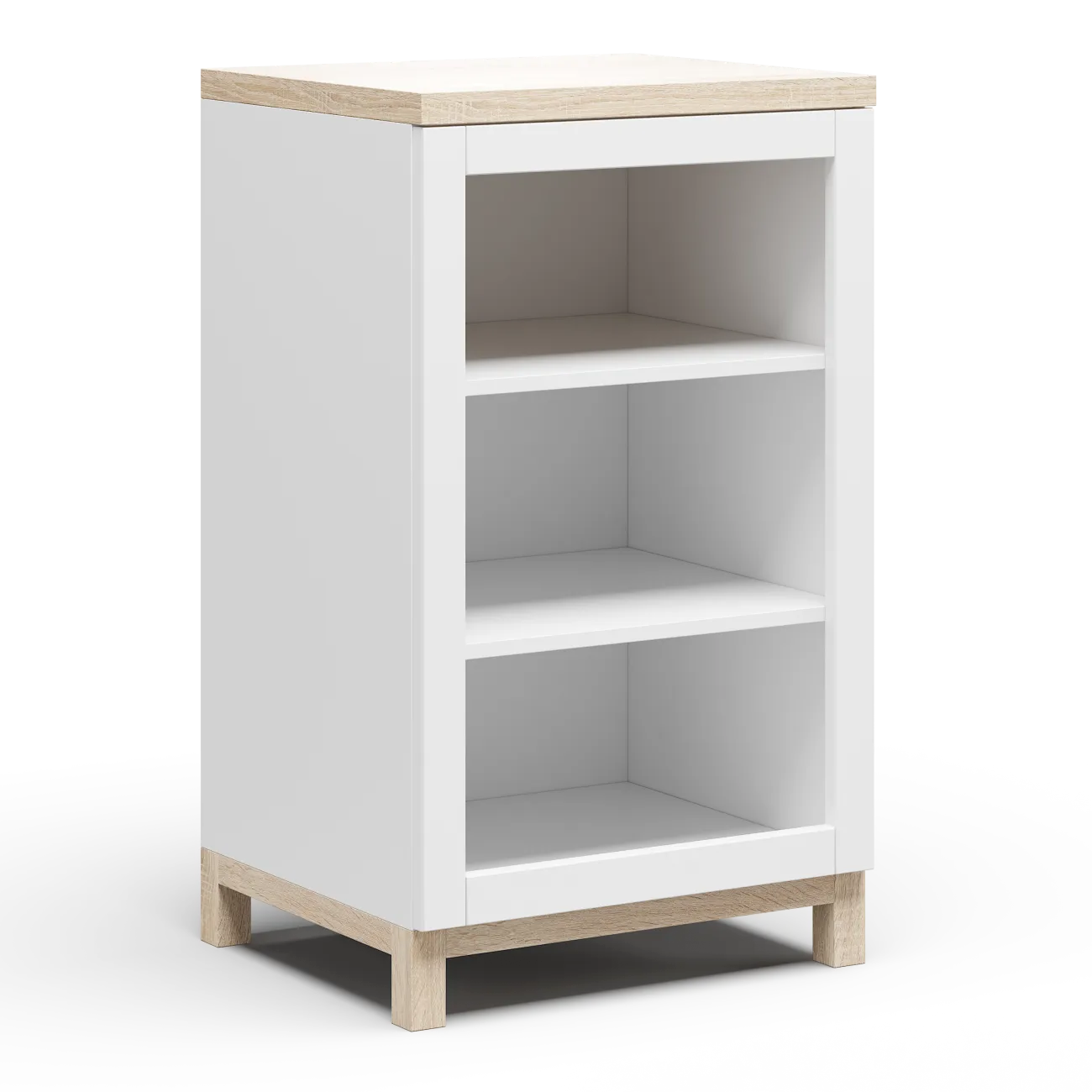 Организуйте свой пространство с элегантным стеллажем Техас - 2 белый DM-14145417