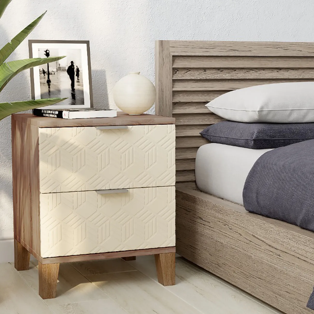 Стильная и удобная прикроватная тумба Марвин - идеальный акцент для вашей спальни!