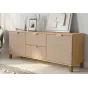 Элегантный комод Марвин с роскошным розовым оттенком - идеальное решение для вашего интерьера!